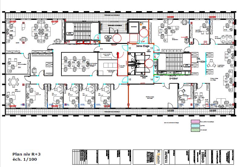 Bureau Bordeaux 1364m² Location bureau Bordeaux Gironde OLBUR2002248 9